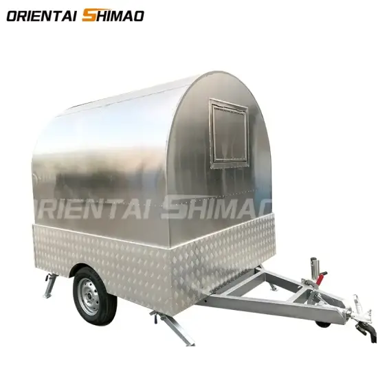 Xe bán hàng di động chuyên dùng cho đồ ăn nhanh Shimao Oriental, phục vụ đồ nướng, cà phê, kem điện, trang bị đầy đủ hình ảnh 1-description