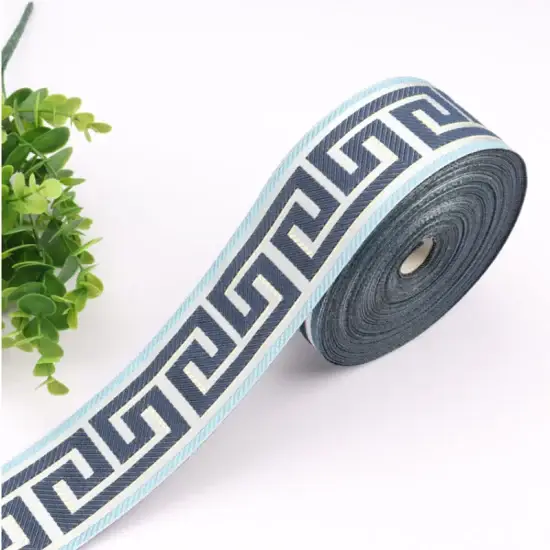 Dây đai thắt lưng chất liệu polyester cotton jacquard chất lượng hàng đầu hình ảnh 1-description