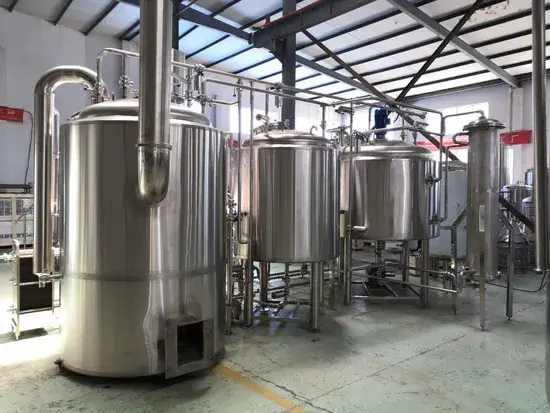 Thiết bị chưng bày nhà máy bia Cassman Brand 1000L với chứng chỉ CE uy tín hình ảnh 1-description
