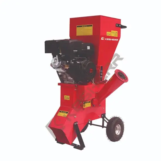 Máy nghiền gỗ chạy bằng xăng, công suất lớn 15 cho khuôn viên công nghiệp hình ảnh 1-description