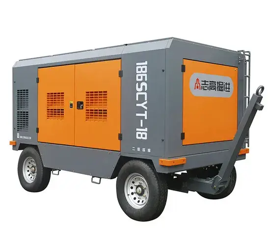 Máy nén khí vít động cơ diesel S100t Zega 25bar dành cho ngành khai thác mỏ hình ảnh 1-description