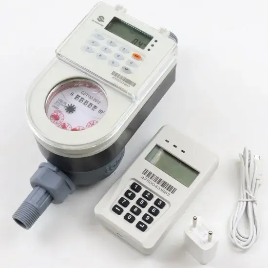 Sts đồng hồ nước trả trước với Ciu - Thiết bị phân tách khoa học và hiệu quả hình ảnh 1-description