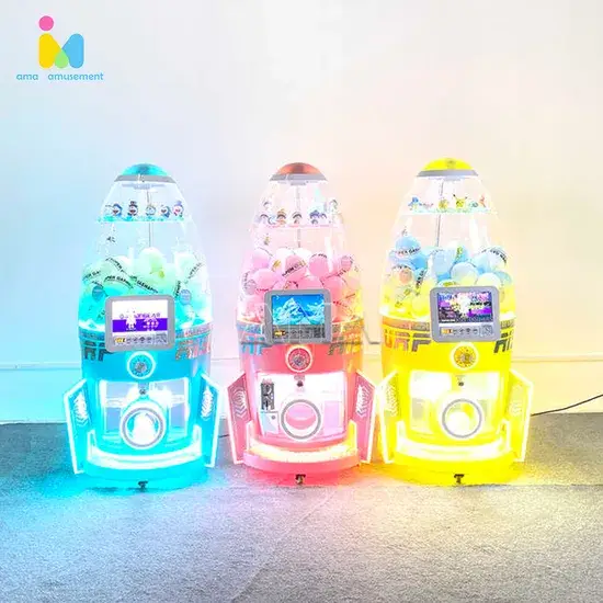Máy bán đồ chơi Capsule chơi game Ama Arcade Equipment hoạt động hình ảnh 1-description