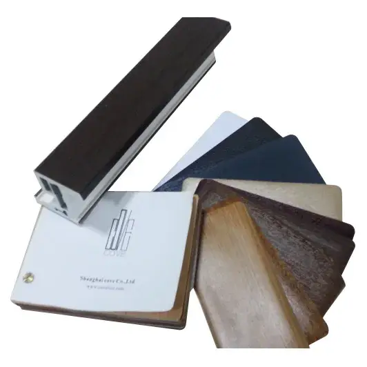 Phim laminating/PVC/nhựa có khả năng chống thời tiết cao cho thanh cửa sổ PVC (W) lưới hình ảnh 1-description