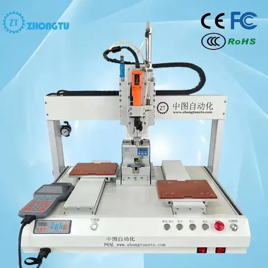 Máy vặn vít tự động và thủ công, thiết bị khóa vít theo lô cho công nghiệp hình ảnh 1-description