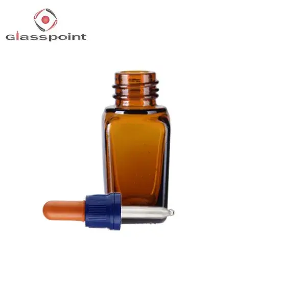 Chai thủy tinh hình vuông nhỏ tinh dầu tùy chỉnh dung tích từ 10-100ml hình ảnh 1-description