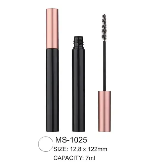 Chai Mascara Tròn 7ml làm từ Nhựa Rỗng, đi kèm Cọ hình ảnh 1-description