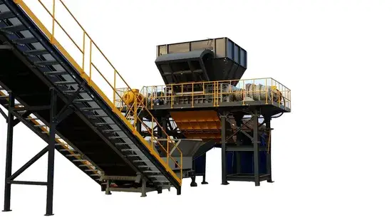 Máy nghiền kim loại tái chế sắt từ vật liệu phế liệu đã qua sử dụng hình ảnh 1-description