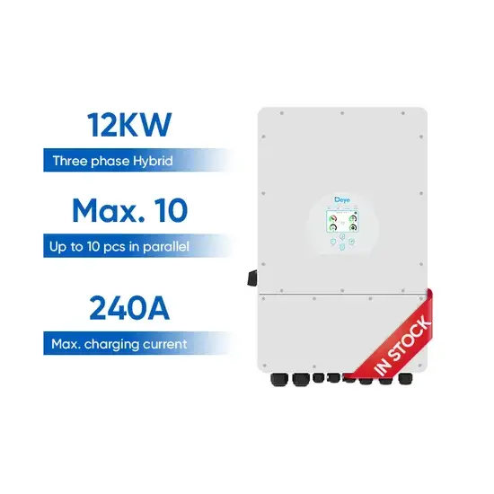 Bộ Inverter Hybrid Năng Lượng Mặt Trời Ba Pha Deye Chất Lượng Tốt 10kw 12kw cho Gia Đình hình ảnh 1-description