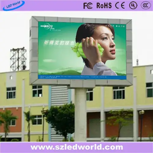 Bảng hiển thị LED cho việc quảng cáo ngoài trời, chống nước ở cả mặt trước và mặt sau hình ảnh 1-description