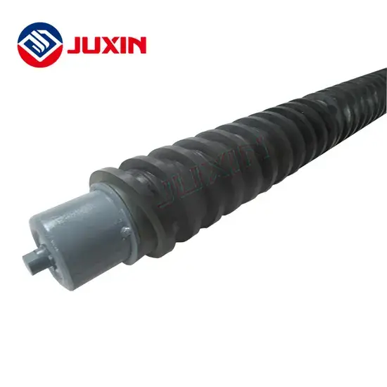 Rubber Spiral Roller chất lượng cao phù hợp với yêu cầu sử dụng cho Belt Băng tải hình ảnh 1-description