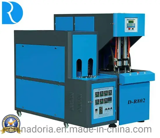Máy thổi khuôn tự động cho chai nhựa Pet dung tích 1L với hiệu suất kéo dài hình ảnh 1-description