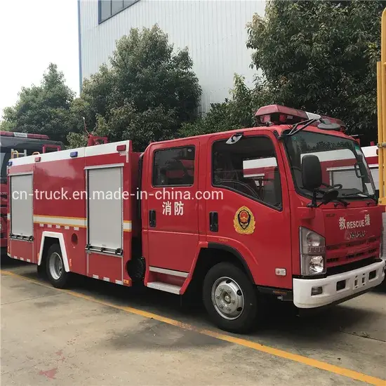 Xe chữa cháy bồn foam Hotsales dung tích 4cbm và 5cbm hình ảnh 1-description