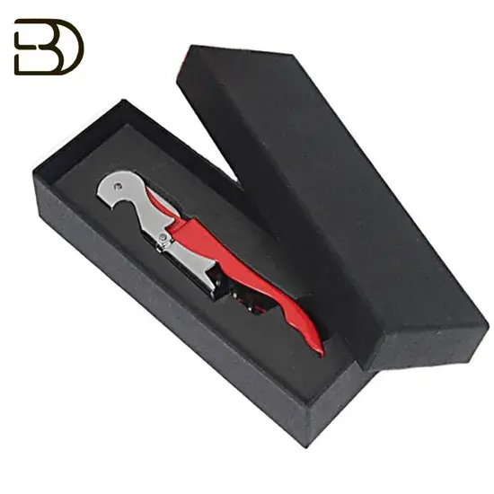 Hộp quà rượu vang cao cấp không yêu cầu đặt số lượng tối thiểu, có kèm dụng cụ mở chai và hộp rượu phù hợp cho quầy bar hình ảnh 1-description