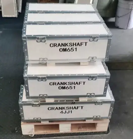 Bộ phận động cơ thép rèn trục khuỷu cho xe Hino Ek100t Ek100 - Số OEM 13400-2032 hình ảnh 1-description