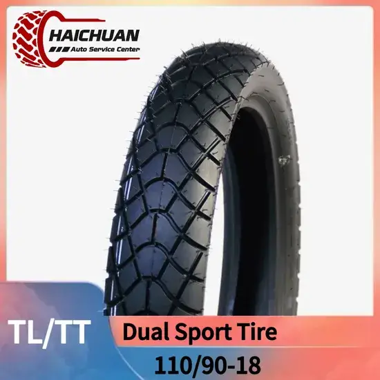 Lốp xe máy 110/90-18: Thiết kế gai kép, hiệu suất cao, độ bền và an toàn tối đa hình ảnh 1-description