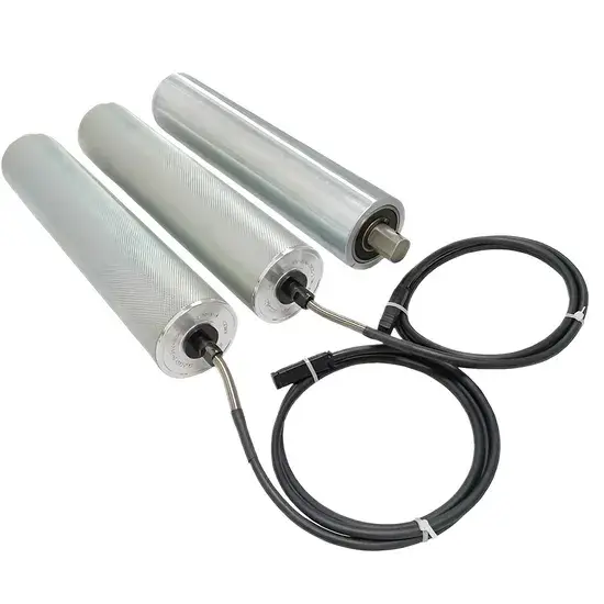 Động cơ tích hợp 24V48V cho băng tải cuộn công suất - Trống điện DC 60 mới nhất hình ảnh 1-description