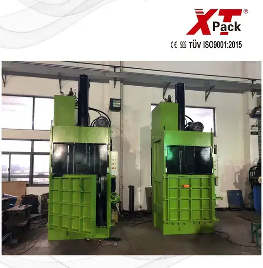 Máy ép dùng cho chai nhựa và màng nhựa, thiết kế dạng đứng hình ảnh 1-description