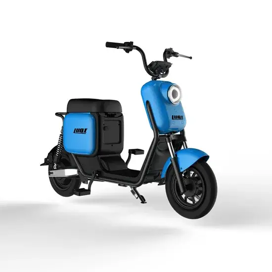 Xe scooter điện mới: thiết kế tiện lợi và pin bền, phù hợp cho việc giao hàng hình ảnh 1-description