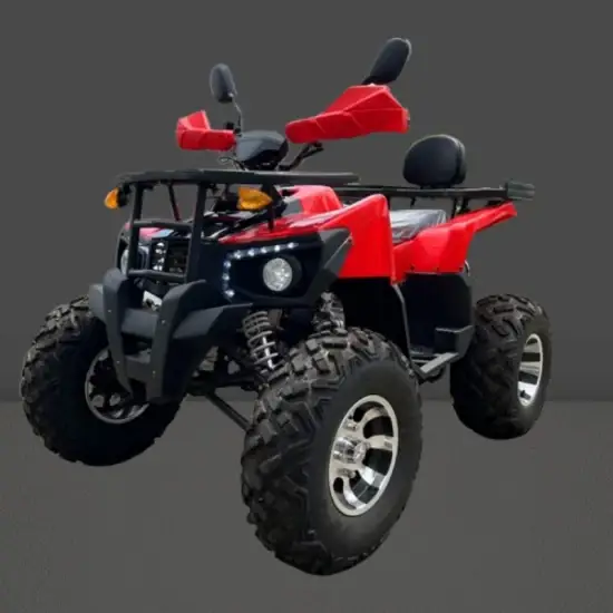 Xe máy 4 bánh ATV chạy bằng gas 200cc với bánh xe Moto Cross hình ảnh 1-description