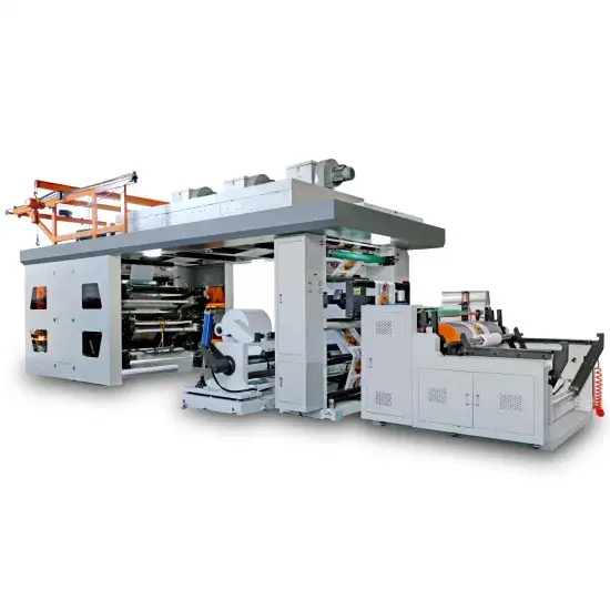 Máy in flexo bao bì thực phẩm với 6 màu sắc, giải pháp tốt cho sản xuất hình ảnh 1-description
