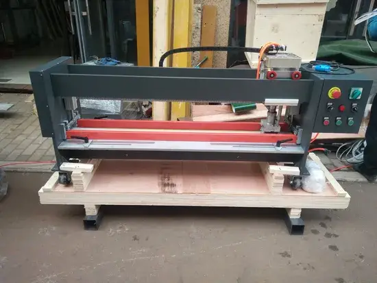 Máy đấm lỗ tự động 1000mm dành cho việc đóng dây đai hình ảnh 1-description