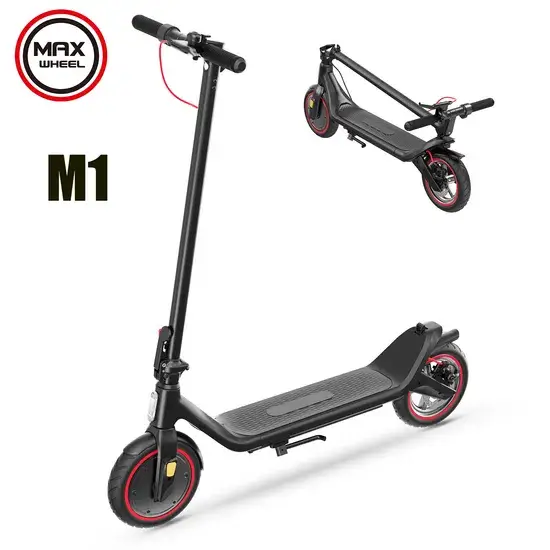 Xe điện gấp Maxwheel Motorised E-Scooter màu hồng xanh - Sự lựa chọn hoàn hảo cho bé gái và người lớn hình ảnh 1-description