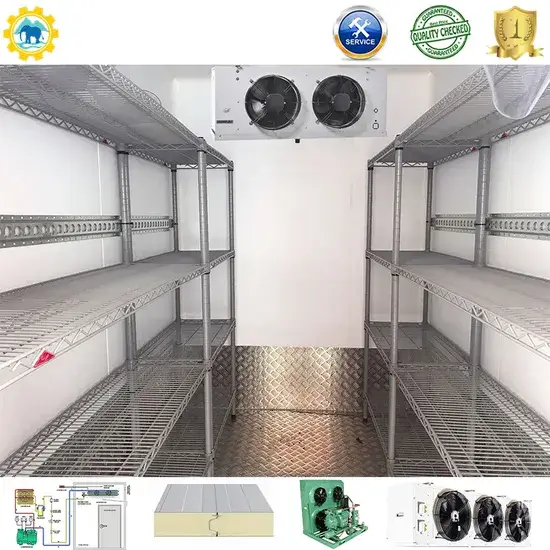 Cuộn dây làm mát cho phòng lạnh, giúp đông lạnh thực phẩm nhanh chóng hình ảnh 1-description