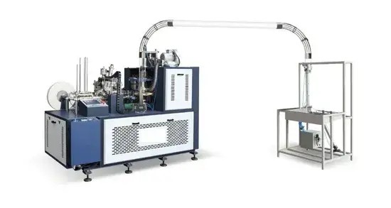 Máy làm cốc giấy tự động với tốc độ trung bình phổ biến nhất hiện nay hình ảnh 1-description