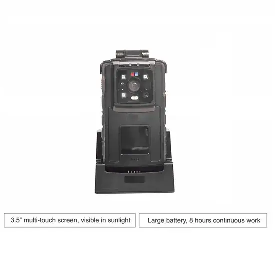 Camera đeo trên người 4G LTE HD Pin IR Laser - Phát video trực tiếp không dây, quan sát ban đêm hình ảnh 1-description