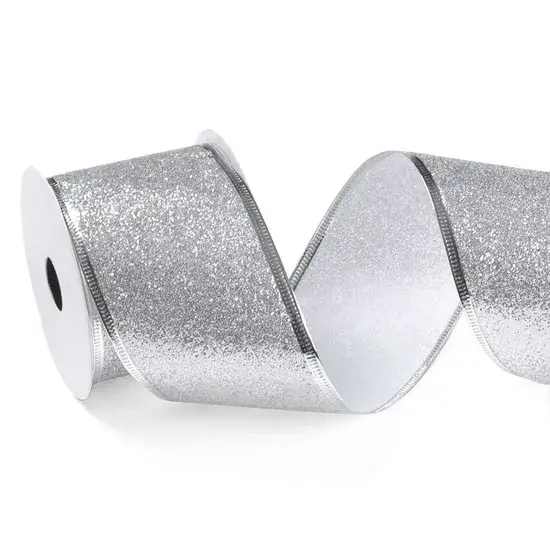 Ruy băng kim loại bạc vàng đỏ lấp lánh kích thước 38mm và 63mm với dây hình ảnh 1-description
