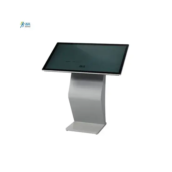 Thiết bị tự phục vụ tại sân bay với hiển thị thông tin tương tác đa dạng hình ảnh 1-description