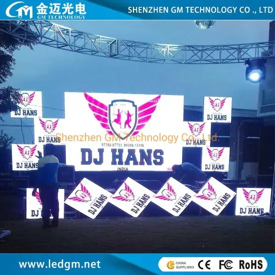 Màn hình video LED nhôm đúc cho quảng cáo sân khấu và kinh doanh trong nhà và ngoài trời hình ảnh 1-description