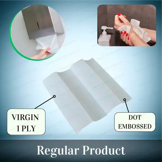 Khăn giấy mỏng trắng tự nhiên chất lượng cao hình ảnh 1-description