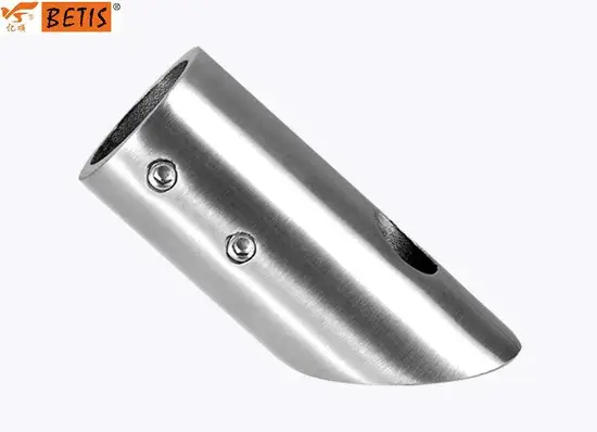 Kính Tắm Phụ Kiện: Thanh Hỗ Trợ 45 Độ, Gắn Tường Kết Nối Bằng Thép Không Gỉ hình ảnh 1-description