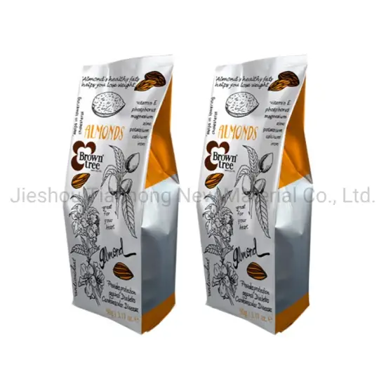 Túi đựng thức ăn cho chó nhôm kích thước tùy chỉnh, chất liệu túi đứng nylon và phim nhựa BOPP hình ảnh 1-description