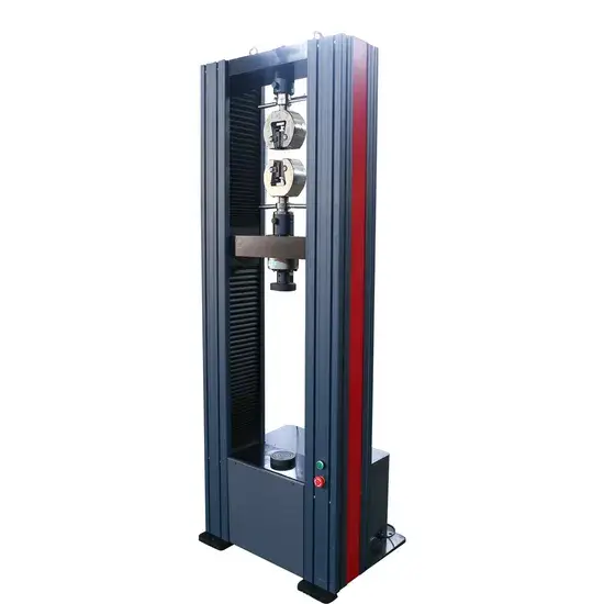 Máy thử nghiệm điện tử đa năng với công suất 5kn/10kn/20kn - Bán hàng trực tiếp từ nhà máy sản xuất Thiết bị thử nghiệm kéo vật liệu hình ảnh 1-description