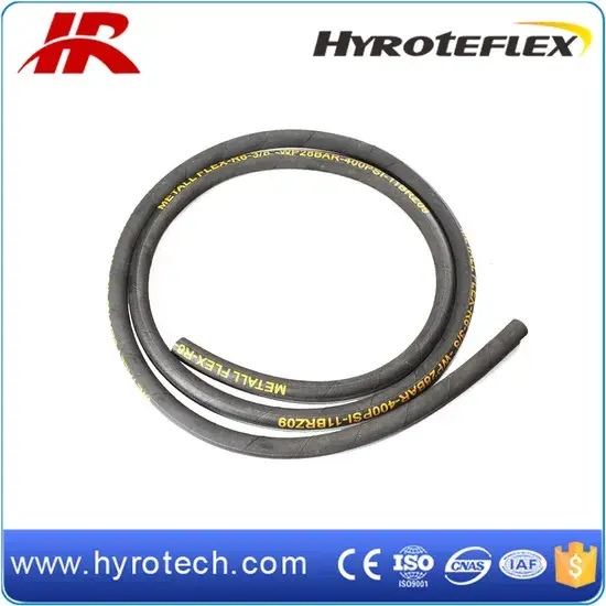 Linh kiện ống cao su đạt áp suất cao cho máy xúc theo tiêu chuẩn SAE 100r6 hình ảnh 1-description