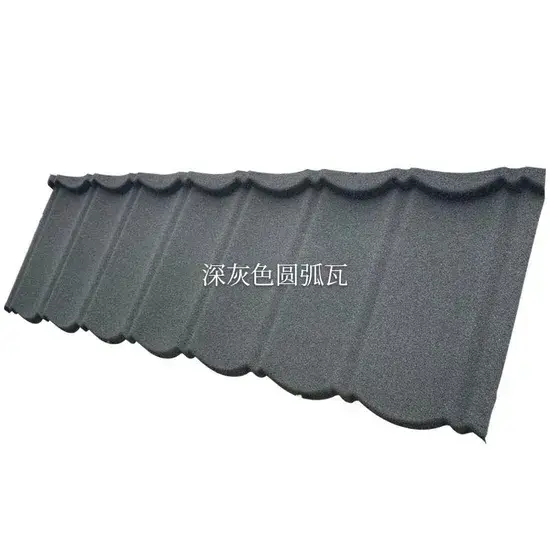 Bảng Tùy Chỉnh Màu Gạch Kim Loại Phủ Đá Với Độ Dày 0.45mm, Chất Liệu Bond Chống Thấm Nhẹ Mới hình ảnh 1-description