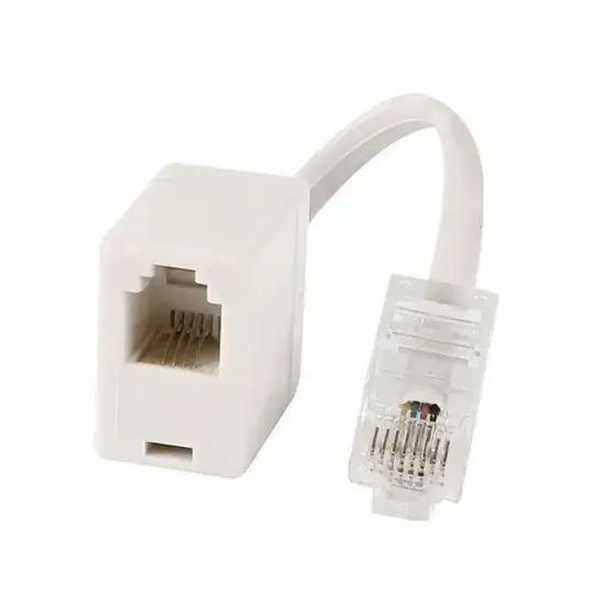Cáp chuyển đổi từ cổng Ethernet RJ45 sang cổng điện thoại RJ11 hình ảnh 1-description