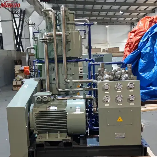 Phân phối máy nén khí tăng áp chuyên môn Nuzhuo với CO2, Khí Helium, Biogas, O2, N2 hình ảnh 1-description