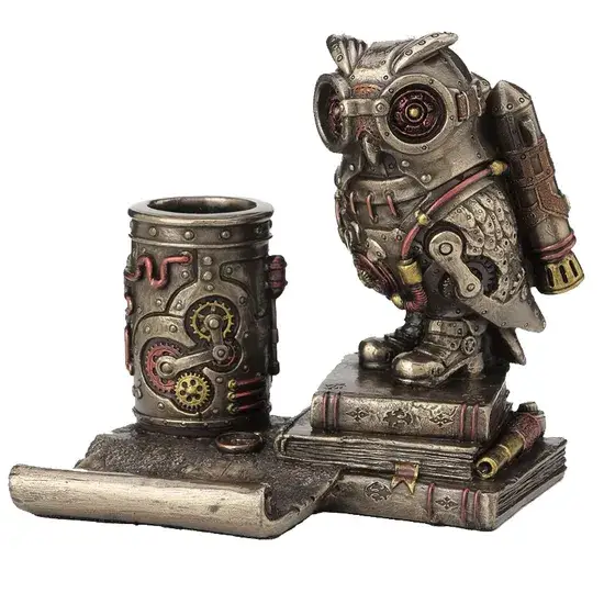 Tượng nghệ thuật steampunk cho điện thoại và bút – Sản phẩm độc đáo và sáng tạo hình ảnh 1-description
