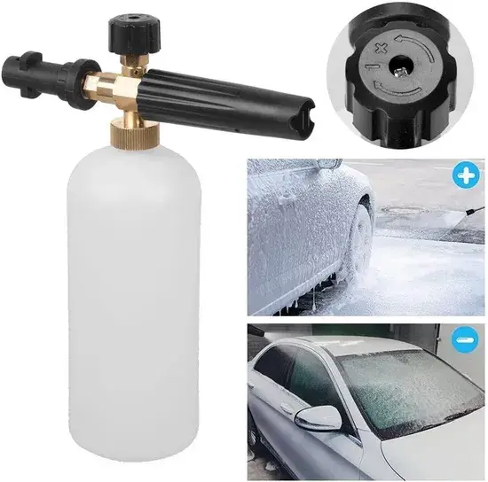 Súng phun bọt và hệ thống phân phối xà phòng dành cho việc rửa xe áp lực cao hình ảnh 1-description