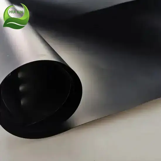 Chất lượng cao: Màng chống thấm hai mặt HDPE 2.0mm cho lưu trữ bùn thải bãi rác, sản xuất từ nhà sản xuất chất lượng cao hình ảnh 1-description