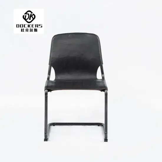 Đồ nội thất cho khách sạn và phòng ăn, phòng khách họp với ghế da thật và thiết kế công nghiệp bằng thép cho không gian tiệc hình trứng hình ảnh 1-description