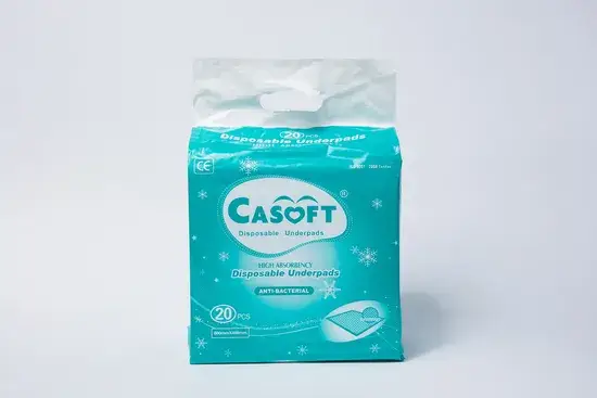Tã lót siêu mỏng Fluff / Polymer kích thước 30X30, gói 100 miếng hình ảnh 1-description