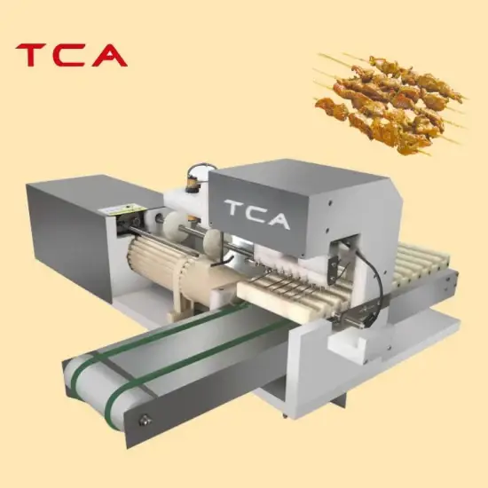 Máy xiên thịt bằng que tăm cho cừu và bò tươi ngon hình ảnh 1-description