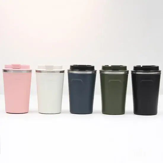 Cốc giữ nhiệt thép không gỉ cá nhân, phù hợp sử dụng khi đi du lịch hoặc tại văn phòng, thưởng thức cà phê hình ảnh 1-description