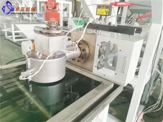 Máy ép sợi đơn tròn chuyên dụng cho sản phẩm nhựa PP PE PA hình ảnh 1-description