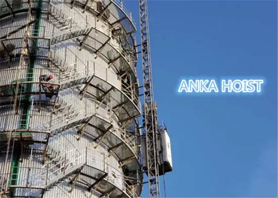 Thang máy công nghiệp Anka - Sản phẩm được đề xuất với phê duyệt CE, bánh răng và giá đỡ chất lượng hình ảnh 1-description